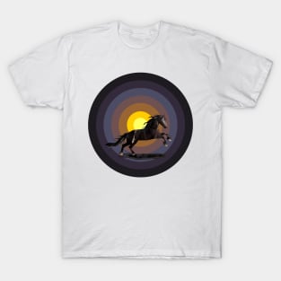 Evening Horse T-Shirt